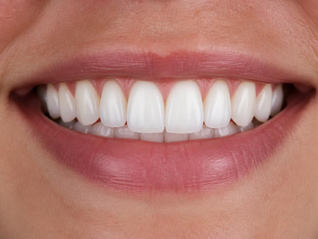 After teeth whitening and smile correction
